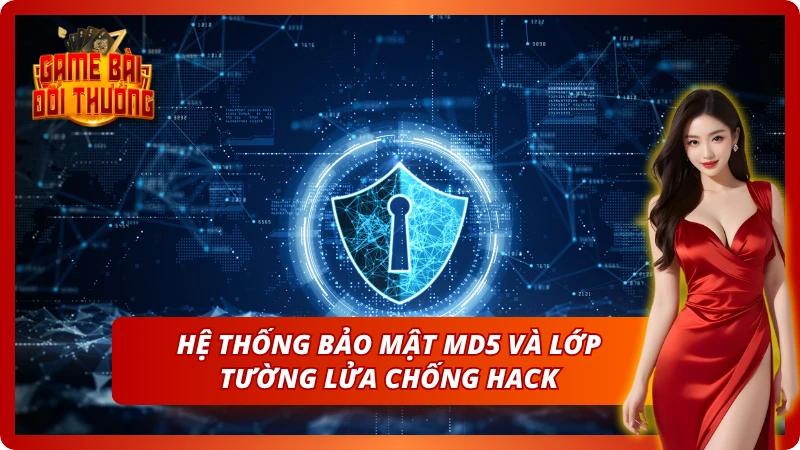 Chính sách bảo mật MD5 và công nghệ chống gian lận mạnh mẽ